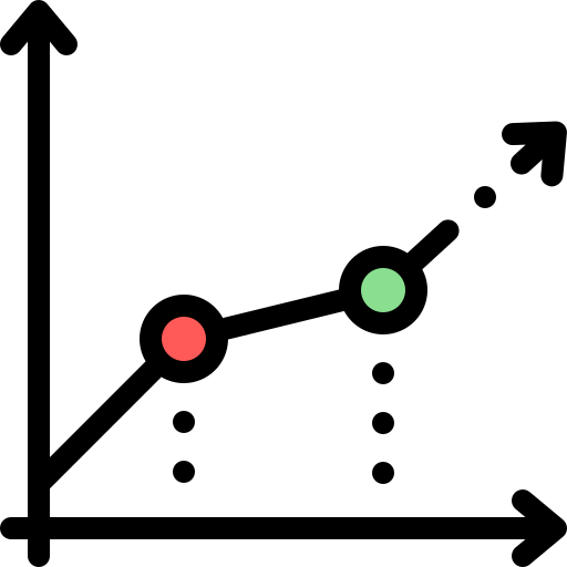수입 Detailed Rounded Lineal color icon