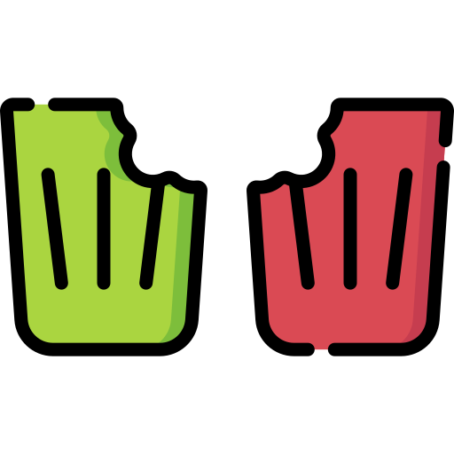식용 컵 Special Lineal color icon