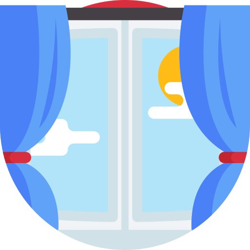 Window Detailed Flat Circular Flat icon