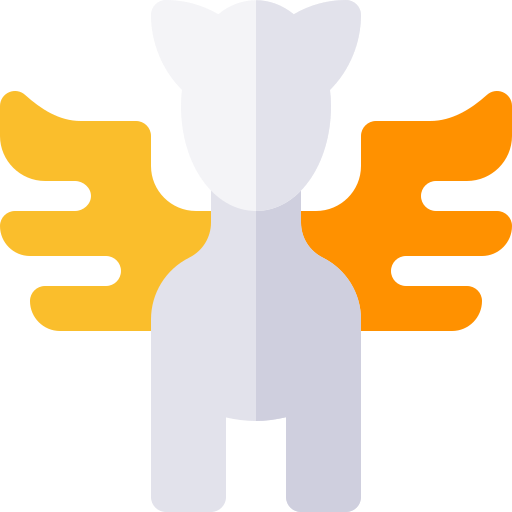 pegasus Basic Rounded Flat icon