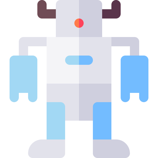 roboter Basic Rounded Flat icon