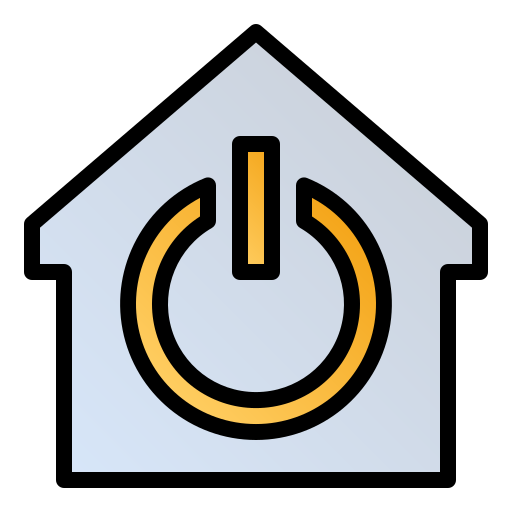 inteligentny dom Generic Outline Color ikona