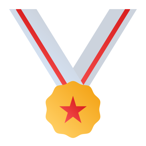 Medal Generic Flat Gradient icon