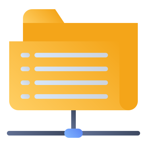 Sharing archives Generic Flat Gradient icon