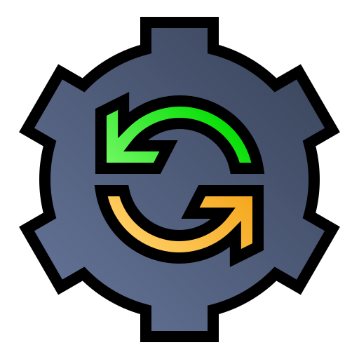 System update Generic Lineal Color Gradient icon