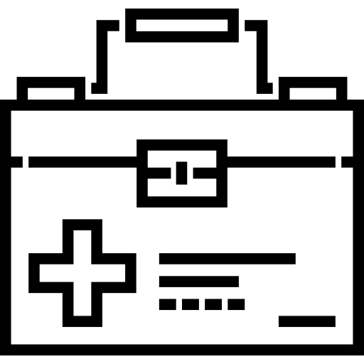 First aid kit Detailed Straight Lineal icon