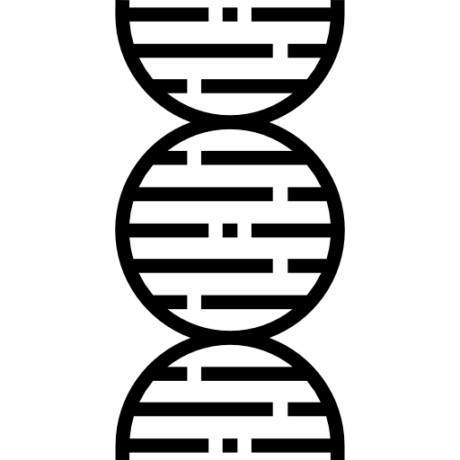 Dna Detailed Straight Lineal icon