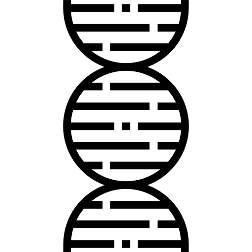 dna Detailed Straight Lineal icon