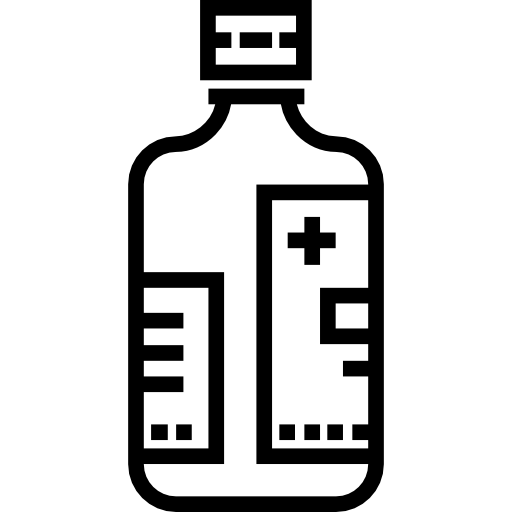 alkohol Detailed Straight Lineal ikona