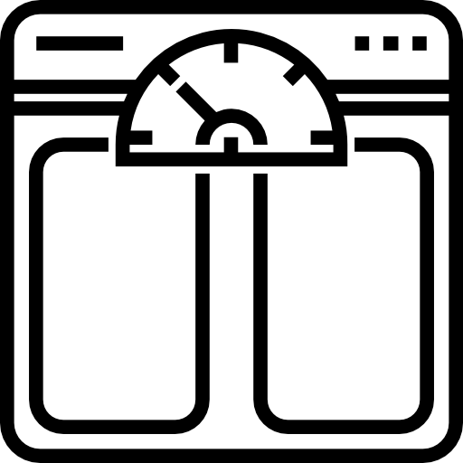 Weighing scale Detailed Straight Lineal icon
