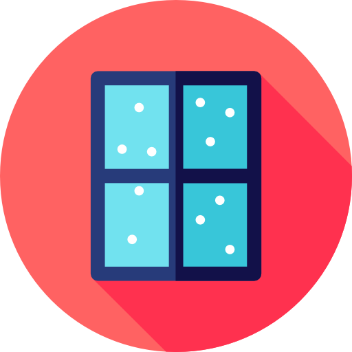 Window Flat Circular Flat icon