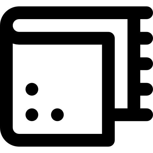 cobertor Basic Rounded Lineal Ícone