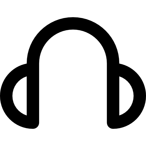 oorwarmers Basic Rounded Lineal icoon