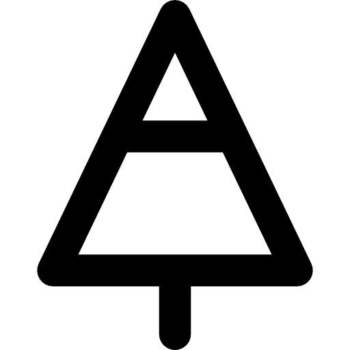 松の木 Basic Rounded Lineal icon