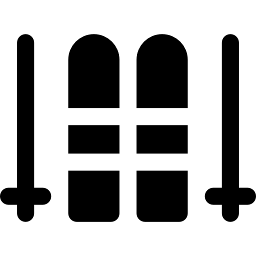 ski Basic Rounded Filled icon