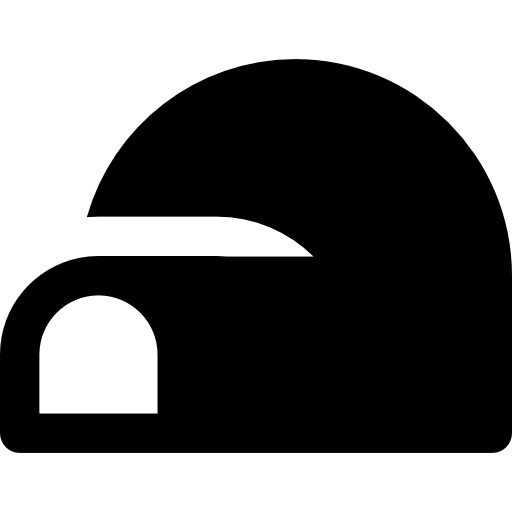 igloo Basic Rounded Filled icona