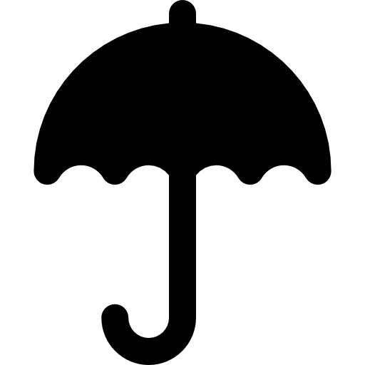 regenschirm Basic Rounded Filled icon