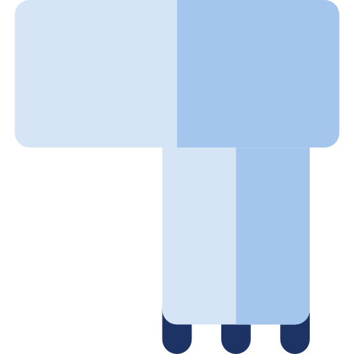 bufanda Basic Rounded Flat icono