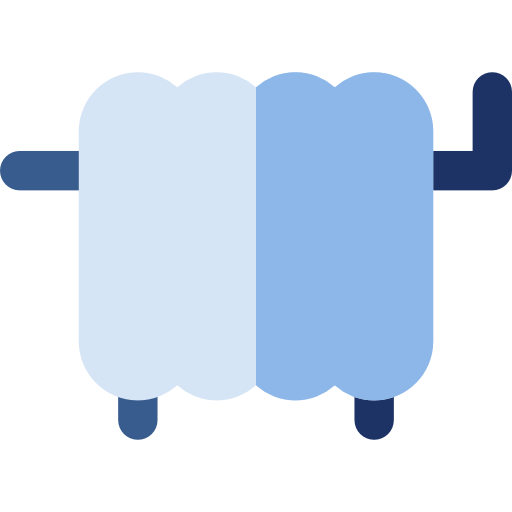 calentador Basic Rounded Flat icono