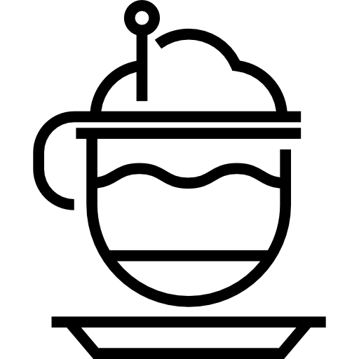 Мокко Detailed Straight Lineal иконка