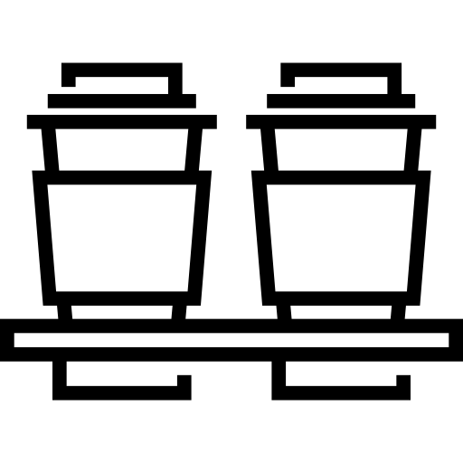 filiżanka kawy Detailed Straight Lineal ikona