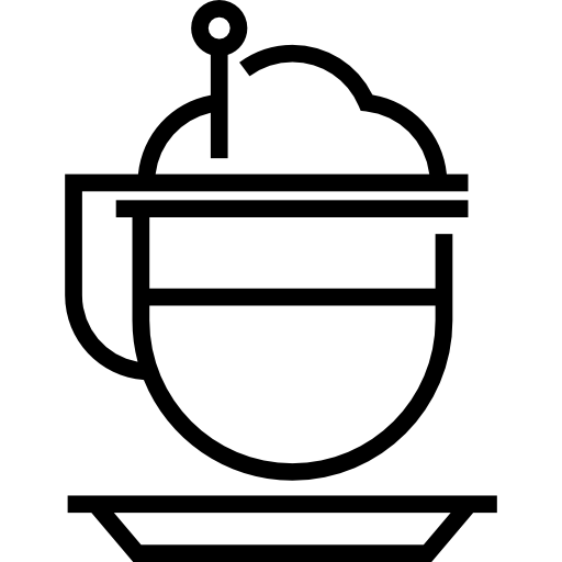 koffiekop Detailed Straight Lineal icoon