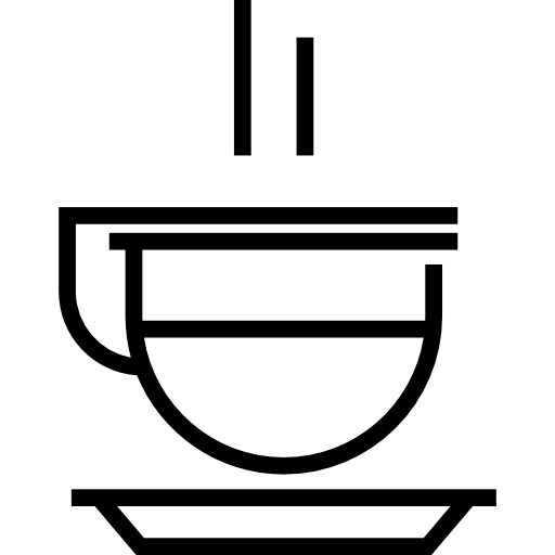 filiżanka kawy Detailed Straight Lineal ikona