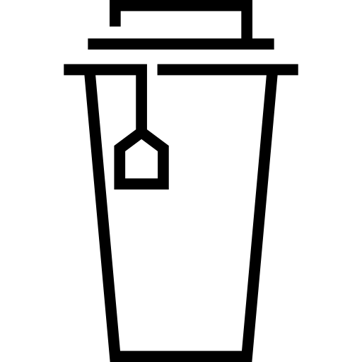 Чашка чая Detailed Straight Lineal иконка