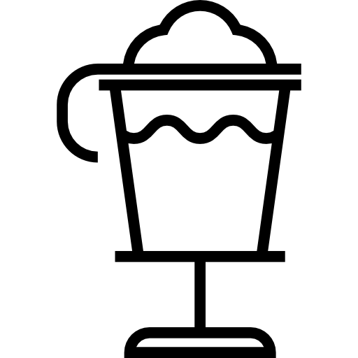 アイリッシュコーヒー Detailed Straight Lineal icon