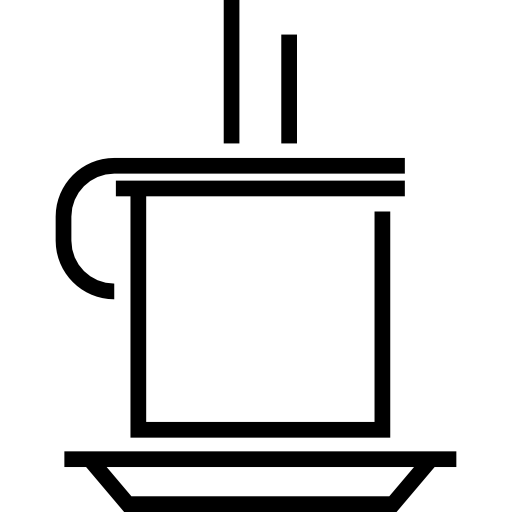 tasse à thé Detailed Straight Lineal Icône