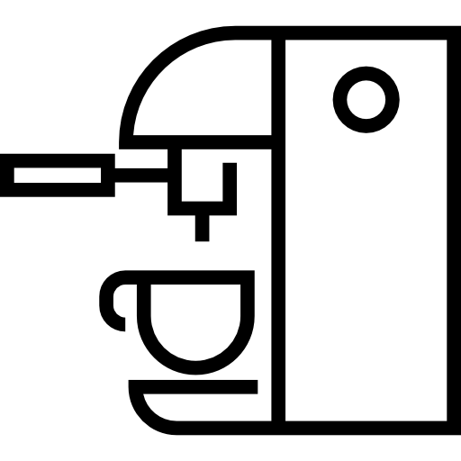 Coffee machine Detailed Straight Lineal icon