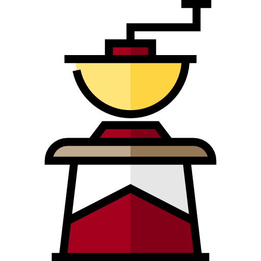 molinillo de café Detailed Straight Lineal color icono