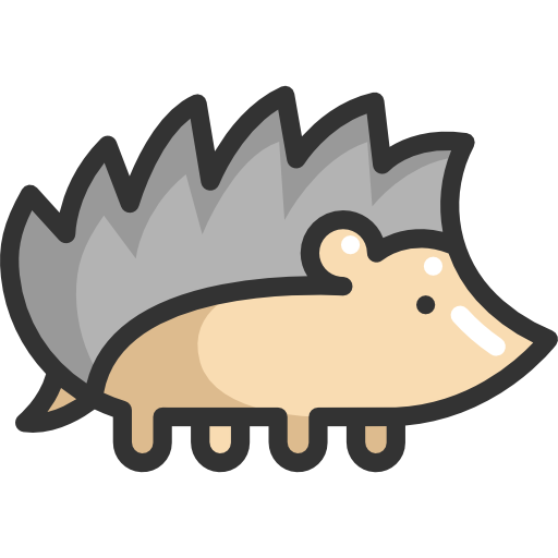 Hedgehog Special Lineal color icon