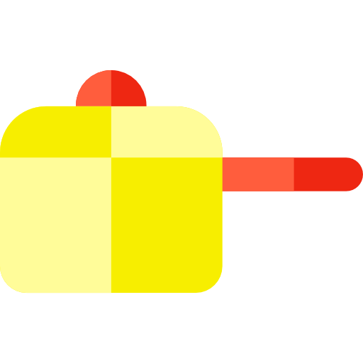 Pot Basic Straight Flat icon