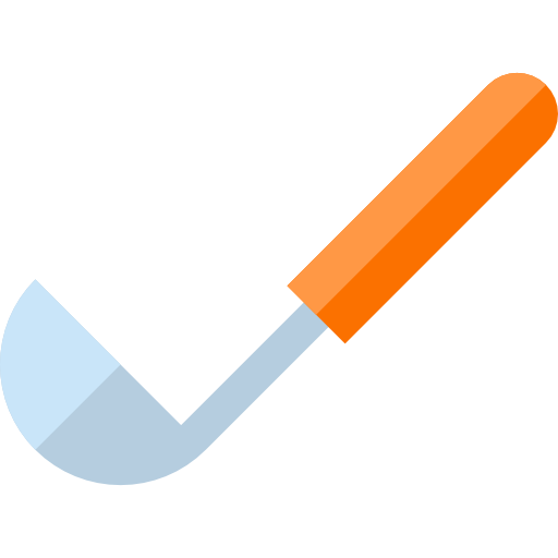 cucharón Basic Straight Flat icono