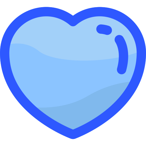 心臓 Vitaliy Gorbachev Blue icon