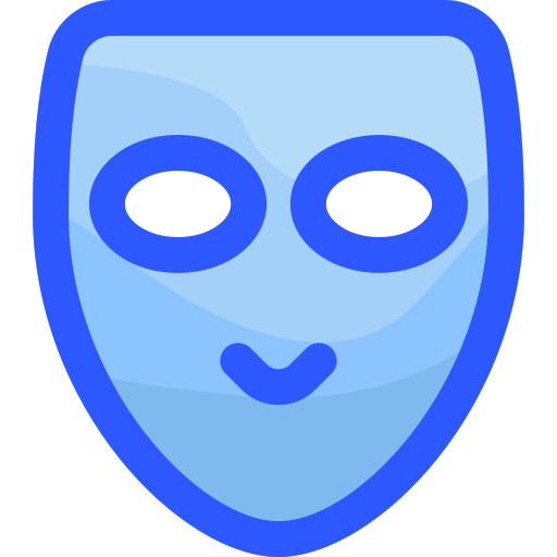 masker Vitaliy Gorbachev Blue icoon