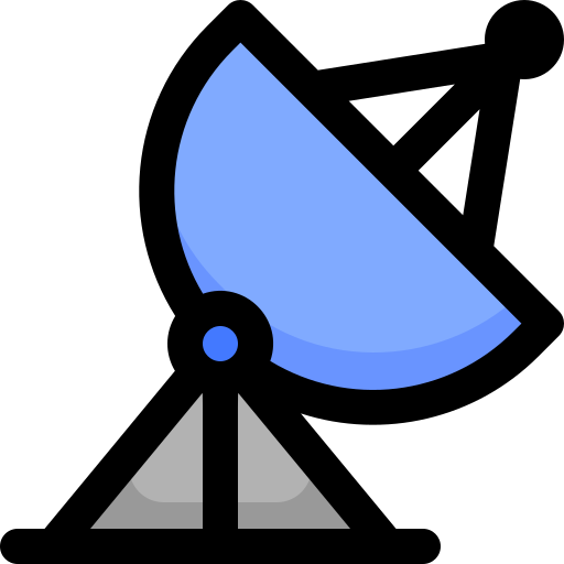 antena satelitarna Vitaliy Gorbachev Lineal Color ikona