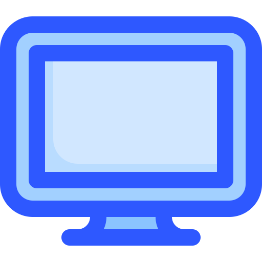 Tv monitor Vitaliy Gorbachev Blue icon
