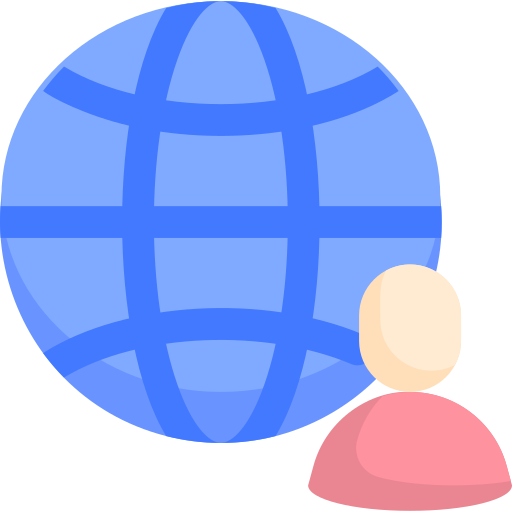 Global network Vitaliy Gorbachev Flat icon