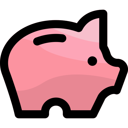 Piggy bank Vitaliy Gorbachev Lineal Color icon