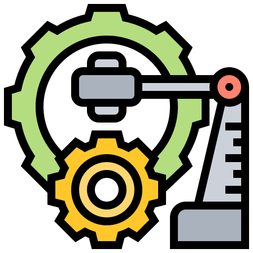 Industrial robot Meticulous Lineal Color icon