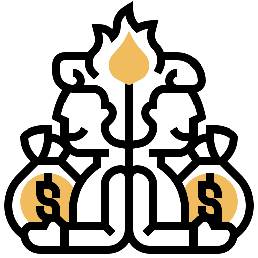 korupcja Meticulous Yellow shadow ikona