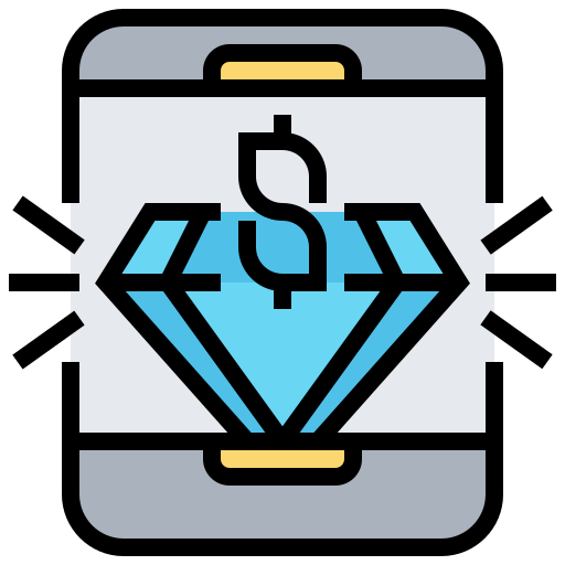 diamant Meticulous Lineal Color icon