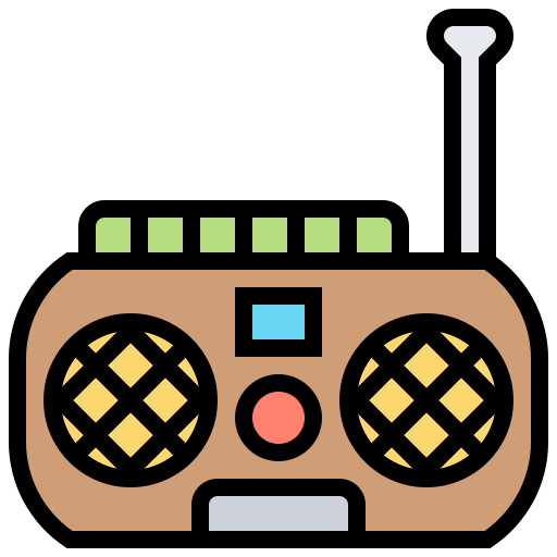 Radio Meticulous Lineal Color icon