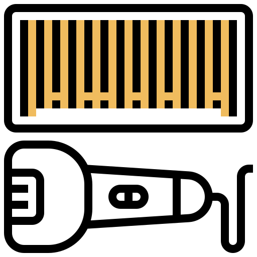 código de barras Meticulous Yellow shadow icono