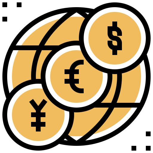 valuta Meticulous Yellow shadow icona