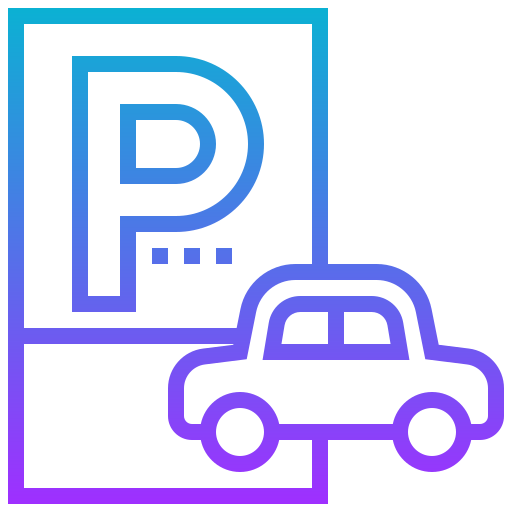parkeren Meticulous Gradient icoon