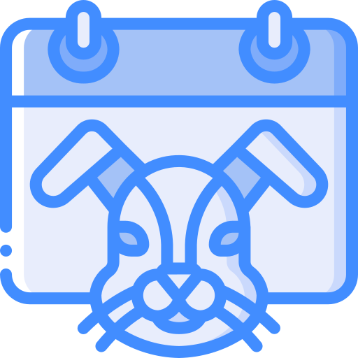うさぎ Basic Miscellany Blue icon