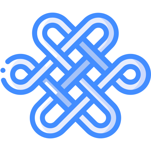Knot Basic Miscellany Blue icon